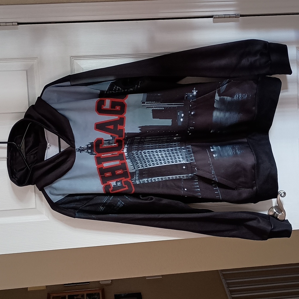 Jersey Champs Chicago Hoodie ccc - Picture 1 of 6